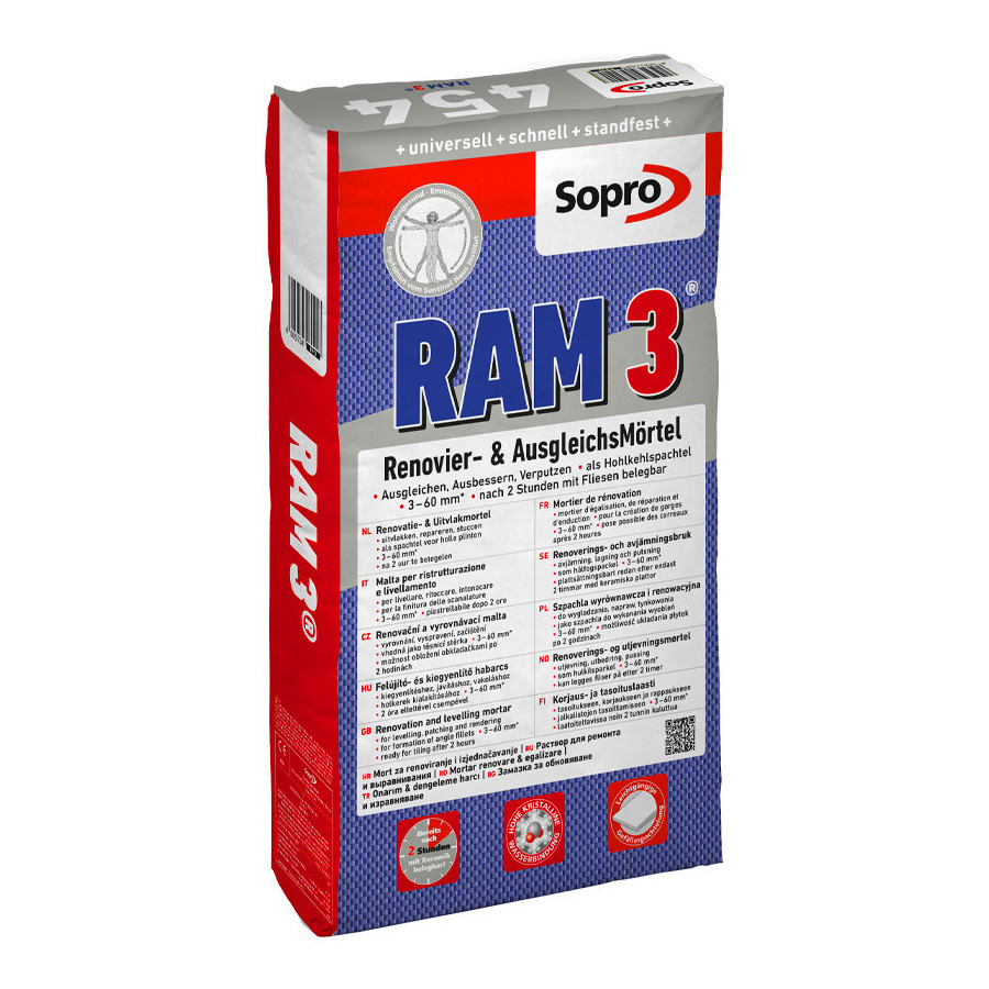 Renovačná a vyrovnávacia malta