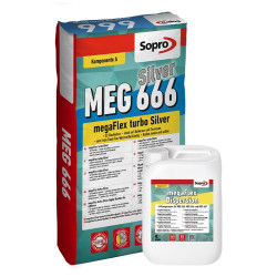 MEG 666 silver Flexibilní lepidlo S2 A komp